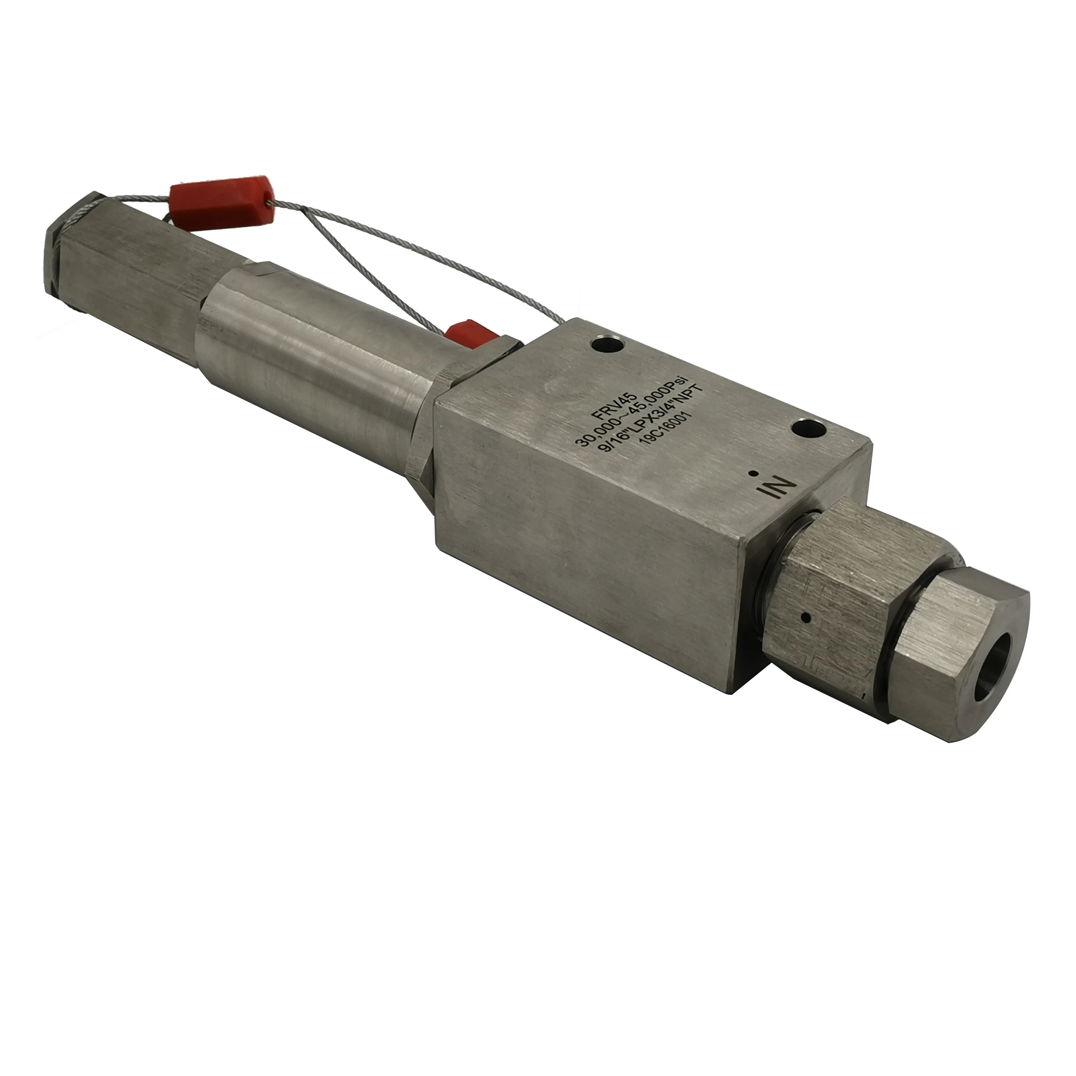 

Usun Brand Model: FRV30 21000 to 30000 PSI Factory set High pressure stainless steel 316 safety relief pressure valve