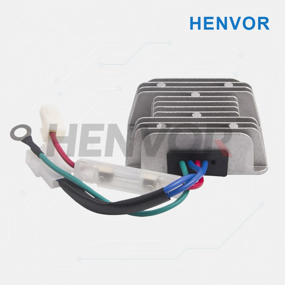 디젤 엔진 충전기 모듈 AVR 자동 전압 조정기 안정기 정류기 186F 170F 173F 178F 188F 발전기 부품용