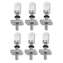 Stainless Steel Surfboard Fin Screws - Durable Sliding Fin Bolts (6Pcs)