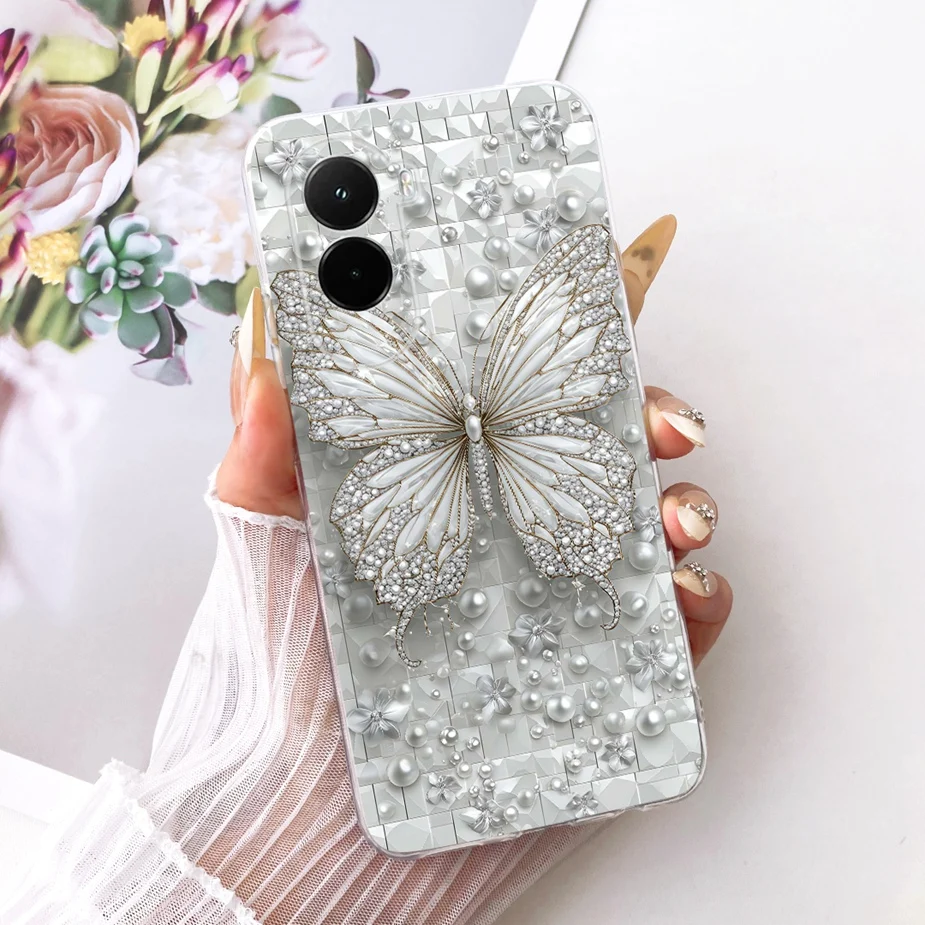 Luxury Butterfly Painted Soft Slim Phone Case - Enhanced Design