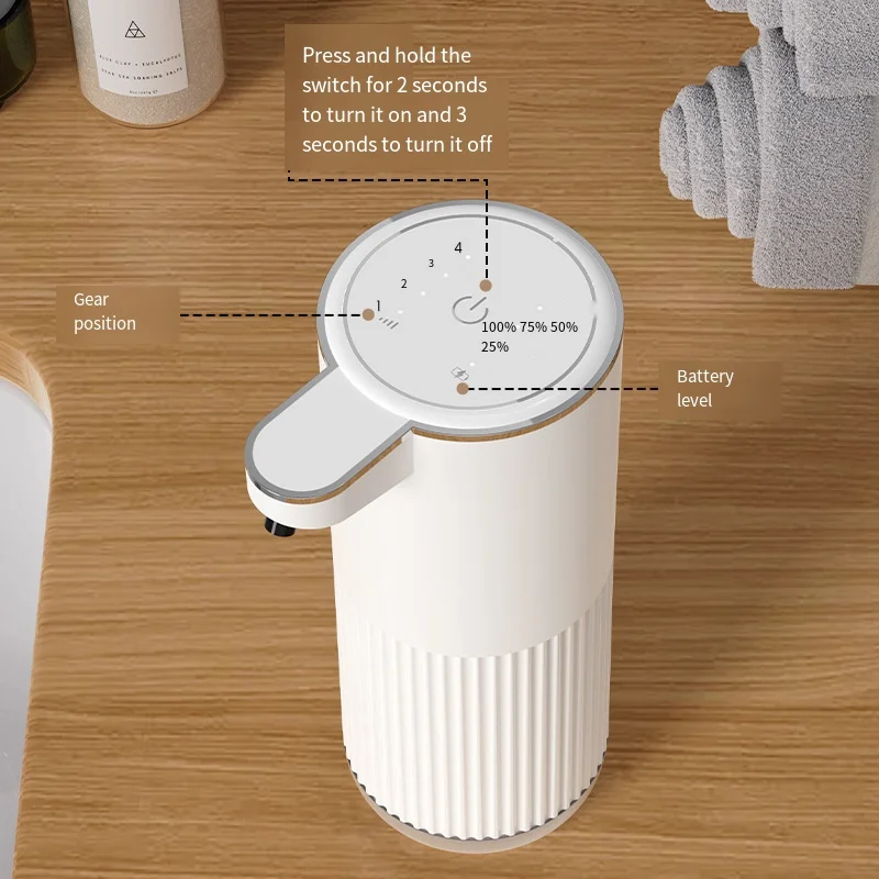 Soap Automatic Dispenser Touchless Infrared Sensor Washing Hand Bathroom Accessories Liquid Soap Dispenser