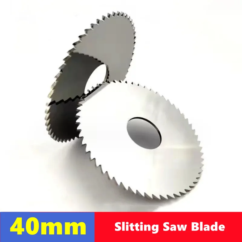 SawBlade40mmSlittingSawBladeW6542HSSSteelCircularCuttingDisc