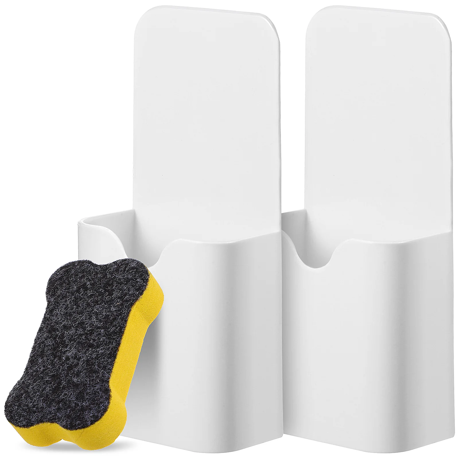

2 Pcs Magnetic Pen Holders Eraser Magnetic Cup Holders and White Board Eraser for Home School Office