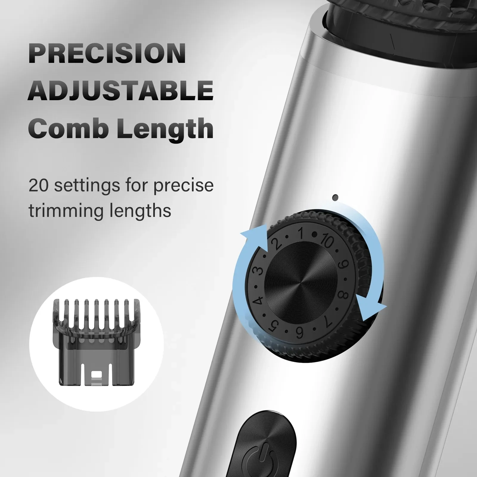 Sejoy Men's Hair Clippers Professional Trimmers USB Cordless Electric Beard Cutting Machine Trimmer Haircut Grooming Kit 3
