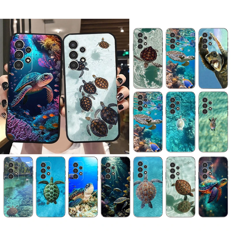 

Turtle Phone Case for Samsung Galaxy A73 A13 A14 A32 A71 A33 A52 A53 A72 A51 A22 A23 A34 A54