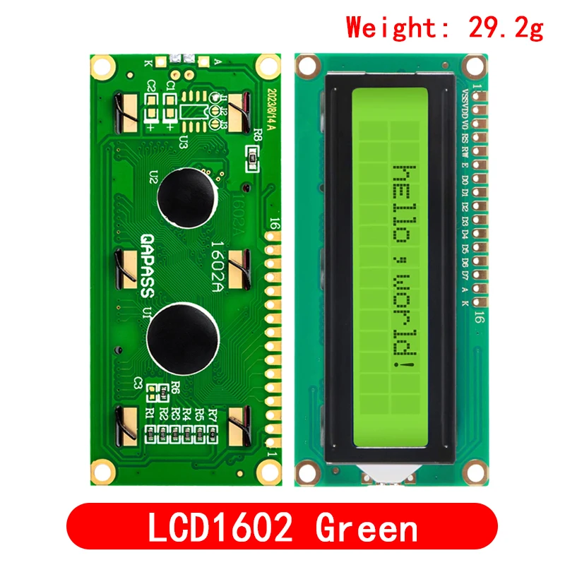 LCD Display Module LCD module Blue Green screen IIC/I2C 1602 for arduino 1602 LCD UNO r3 mega2560 LCD1602+I2C