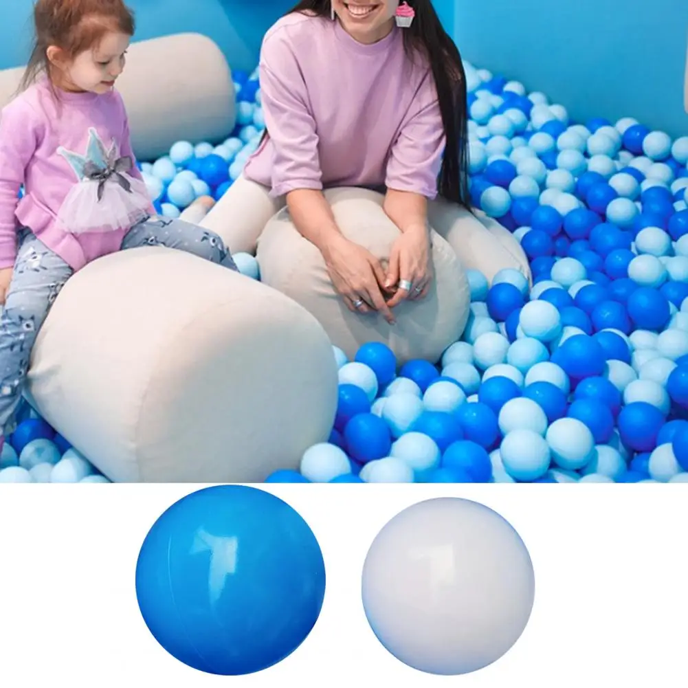 

Colorful Ball Kit 100pcs Colorful Pit Ball Set for Safe Indoor Outdoor Baby Toddler Kids Thickened Pe Crush Proof Bpa Phthalate