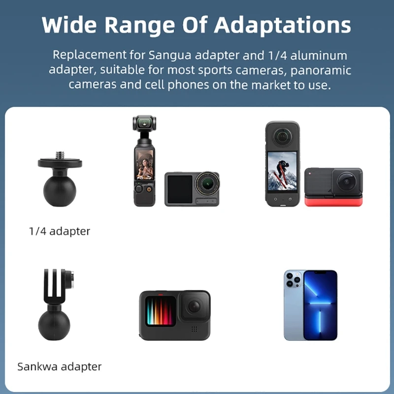 

R91A Отрегулируйте кронштейн для камеры мотоцикла. Фиксированная подставка для мотоцикла.