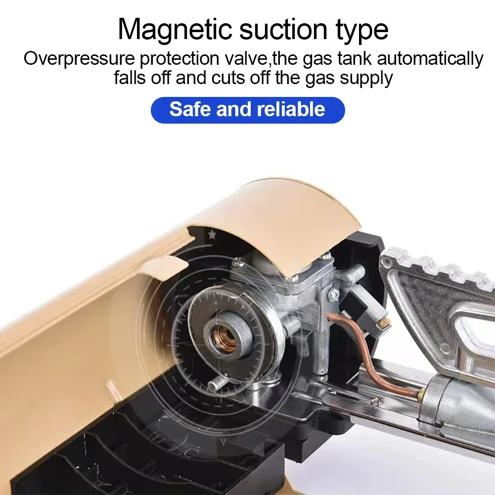 2600W Outdoor Folding Cassette Stove Camping Portable All-In-One Gas Stove Picnic High Fire Stoves Electronic Ignition Equipment