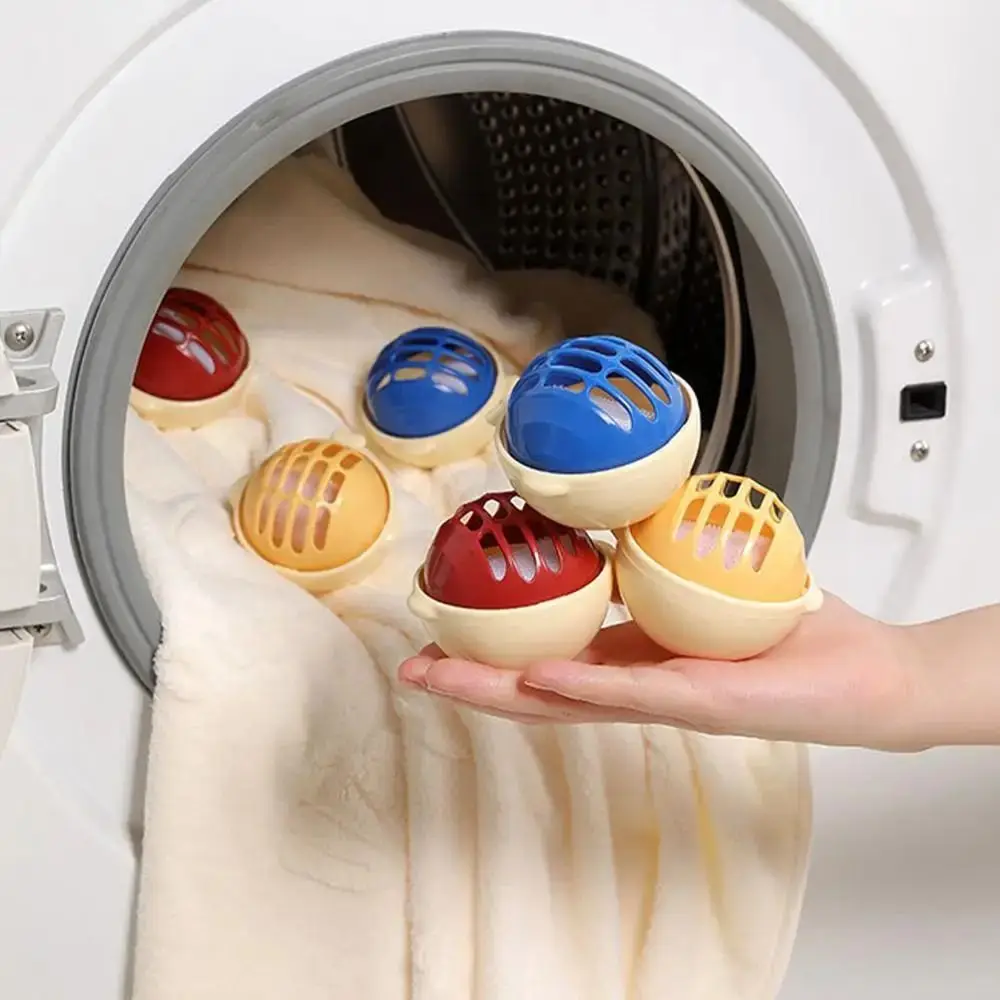 Reusable Clothes Lint Hair Catcher Fish Shape Anti Limescale Washer Pet Hair Remover Washable Widely Use Cycle Laundry Ball