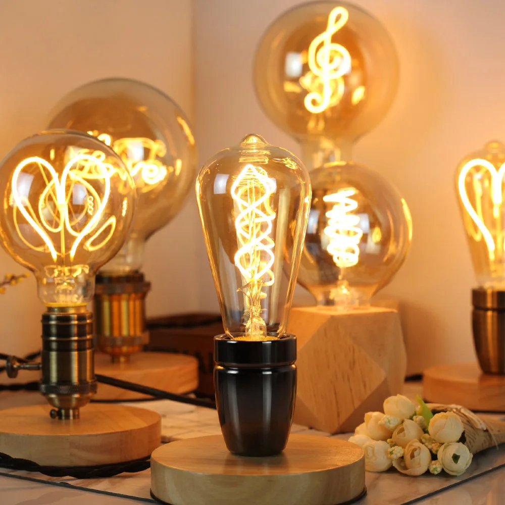 รูปสินค้า หลอดไฟ LED ฟิลามีนต์ โกลเด้น ปรับความสว่างได้