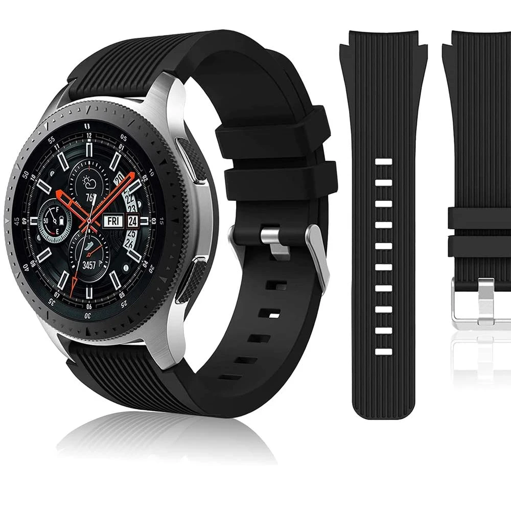 22 mm 20 mm Silikon-Uhrenarmband für Samsung Galaxy Watch 46 mm/Huawei Watch 4/3 GT3-2 Pro Sportarmband Armband Amazfit GTR/GTS_voghion.com