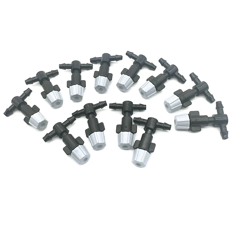 

200 шт. противотуманные сопла с разъемом 4 / 7 мм автоматическая сопла для полива сада устройство для охлаждения системы