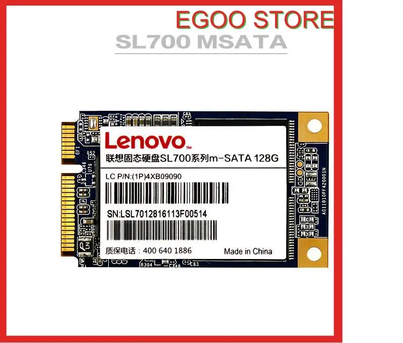 

Original Lenovo SSD Internal Solid State Disk 256GB 128GB Hard Drive state SL700 M SATA for Laptop notebook PC