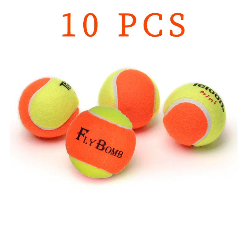 10 Pcs Flybomb Tennis Training Balls For Children Kids 50
