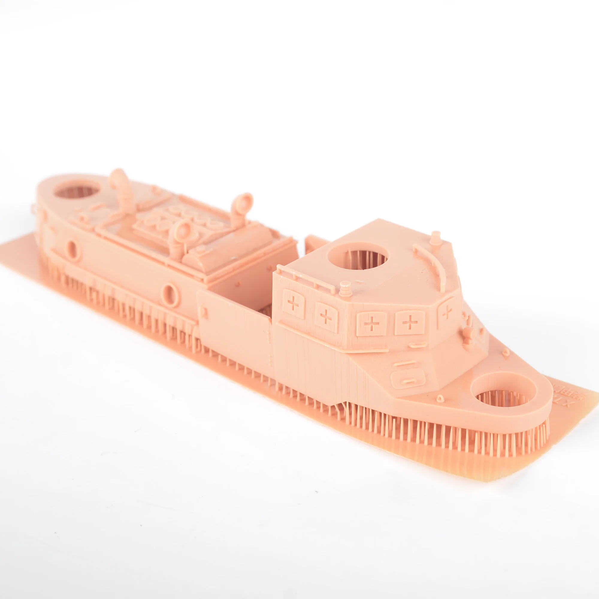 SSMODEL 72540 1/72 3D Printed Resin Model Kit IJN Soukou-Tei Armored Gun  Boat No.4 - AliExpress