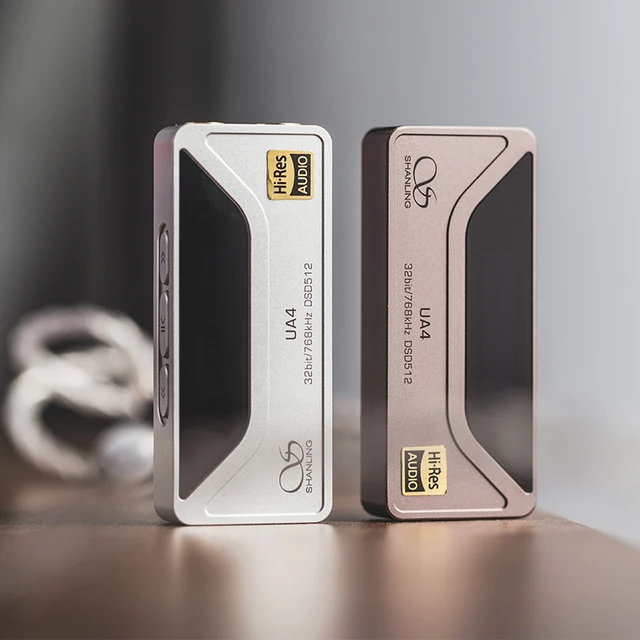 Shanling-ポータブルヘッドフォンアンプ、dac出力デコーダー、ua4、mqa 