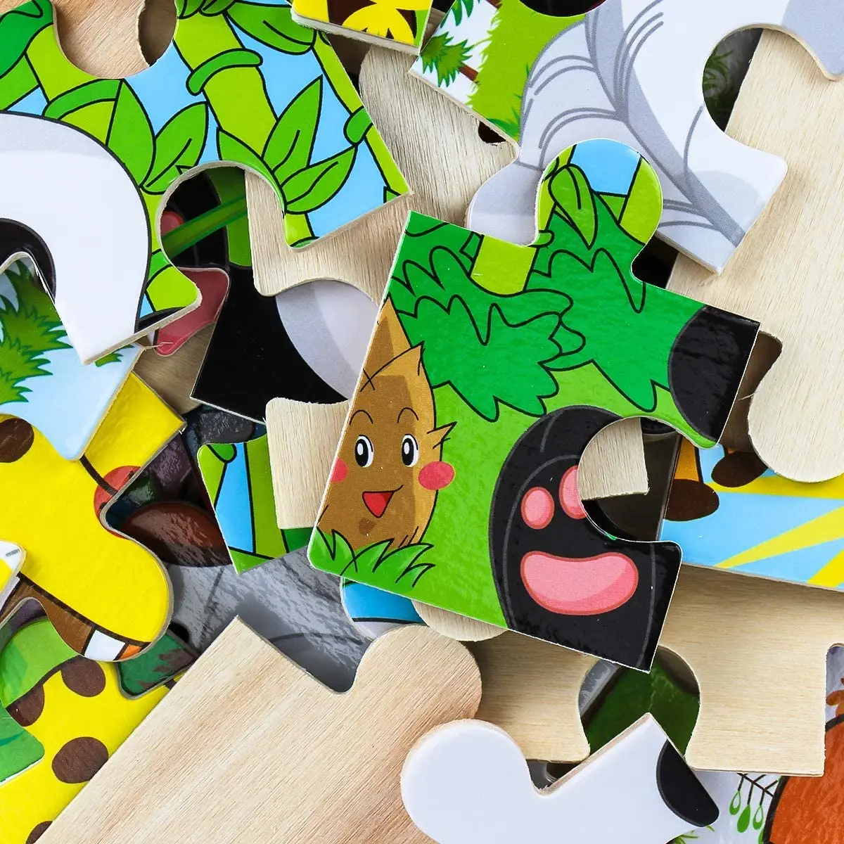 9/16 Jigsaw Puzzles for Kids Ages 2 3 4 5 Toddler Wooden Puzzle Preschool Educational Toys Set Animals Puzzle for Boys and Girls 3
