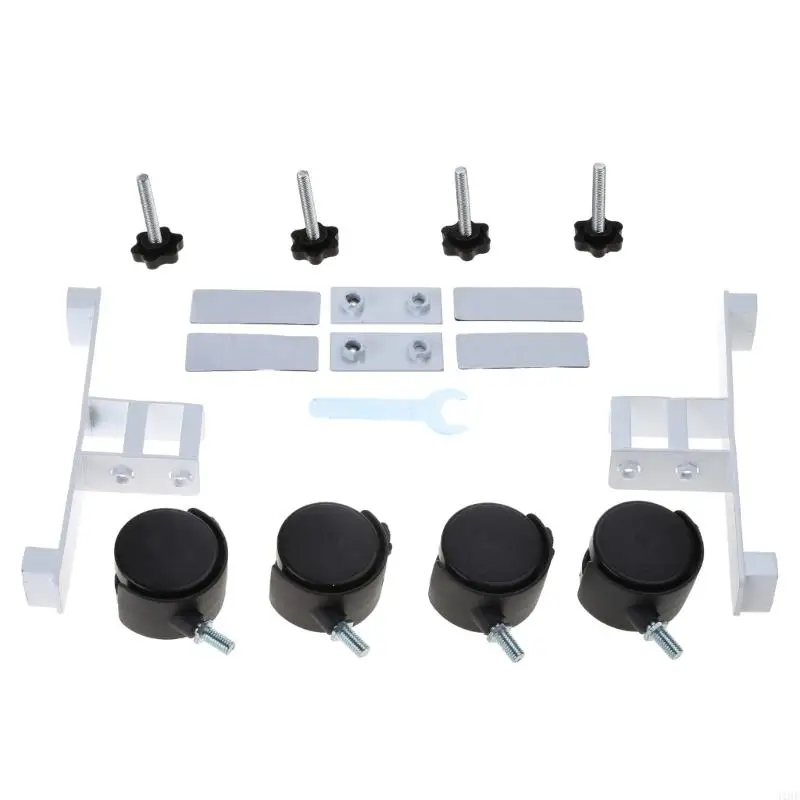 J1HF Portable Stand Feet Universal Heater Feet Movable Heater Bracket Parts for Heaters