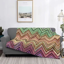 

Missoni Home Zigzag Throw Blanket Fleece Throw Blanket Bed Blanket Sofa blanket flannel Warm bedding On Home travel Adult child