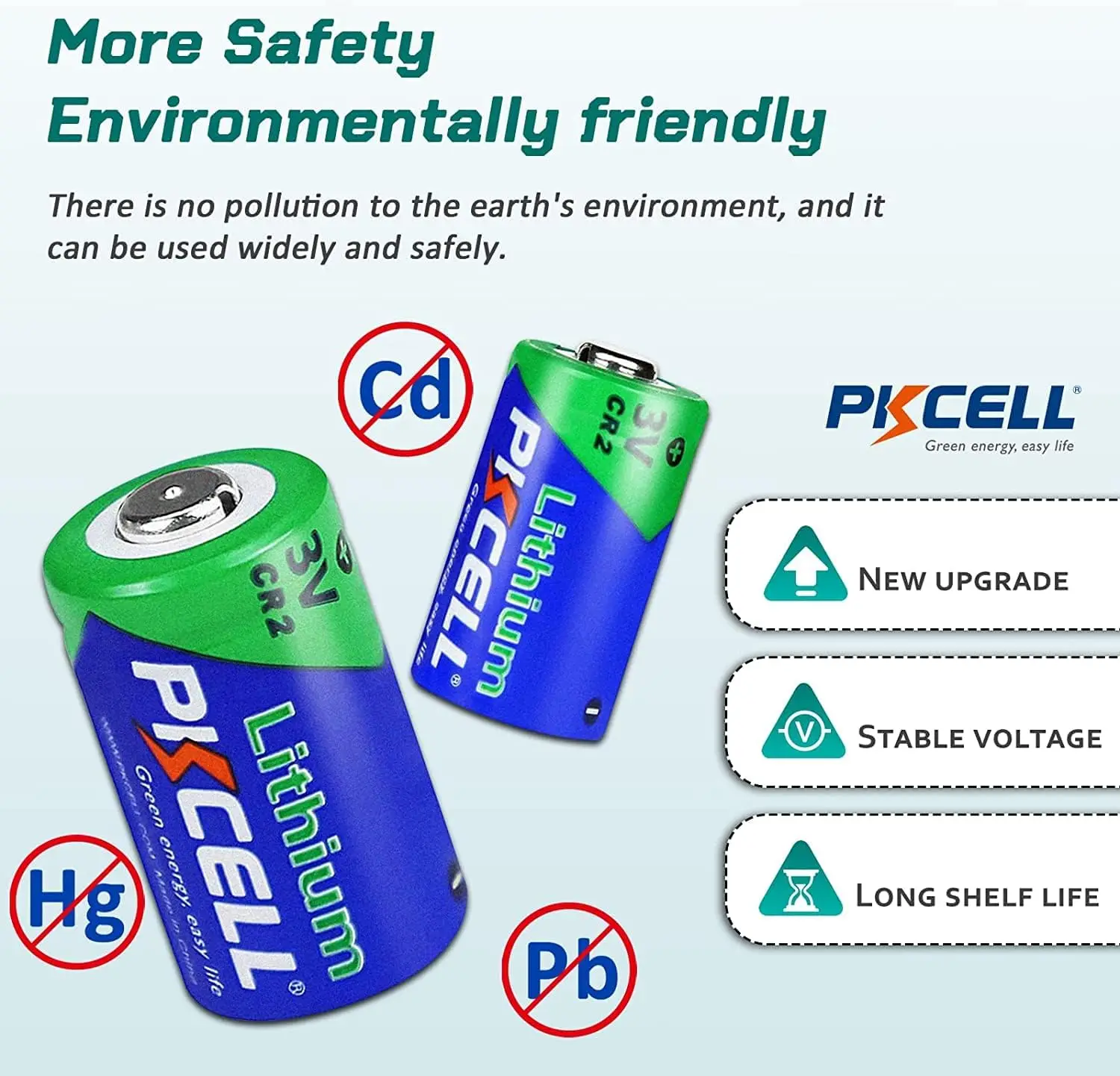 Lithium Battery 12PC 3V CR2 Lithium Batteries 1CR2 DL-CR2 DLCR2 Primary Battery 850mAh Cylindrical Lithium Cell For Shock Collar Tactical Light