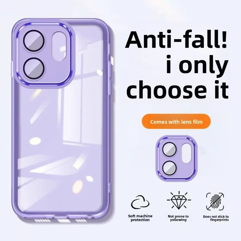 Clear Protective Phone Case - Enhanced Shockproof Design