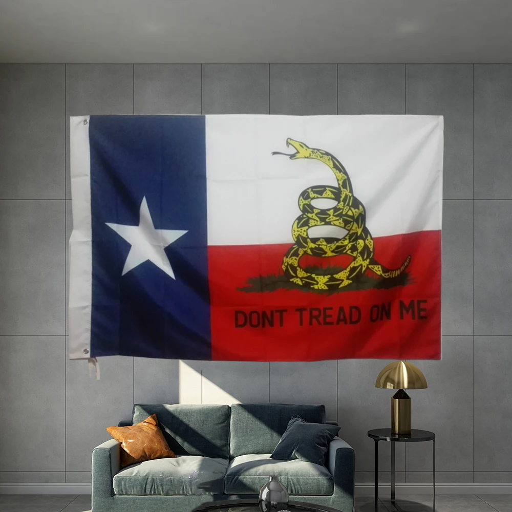 Don't Tread On Me Flag Usa National Country Texas State