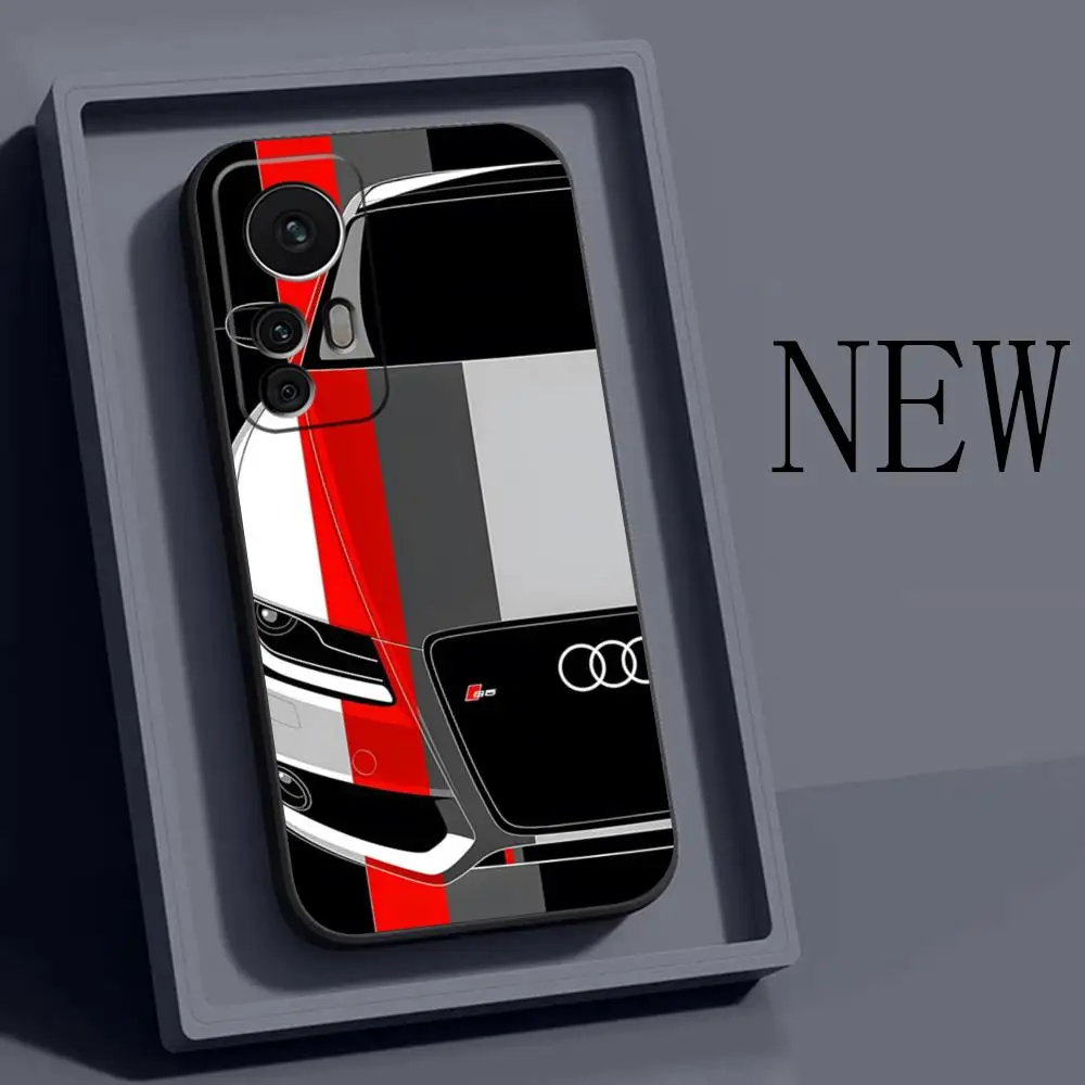 

Чехол для телефона с изображением спортивного автомобиля Audi Для Xiaomi 12 Pro 11 13 Lite 10T 12X 11i F3 Note POCO M4 M3 X4