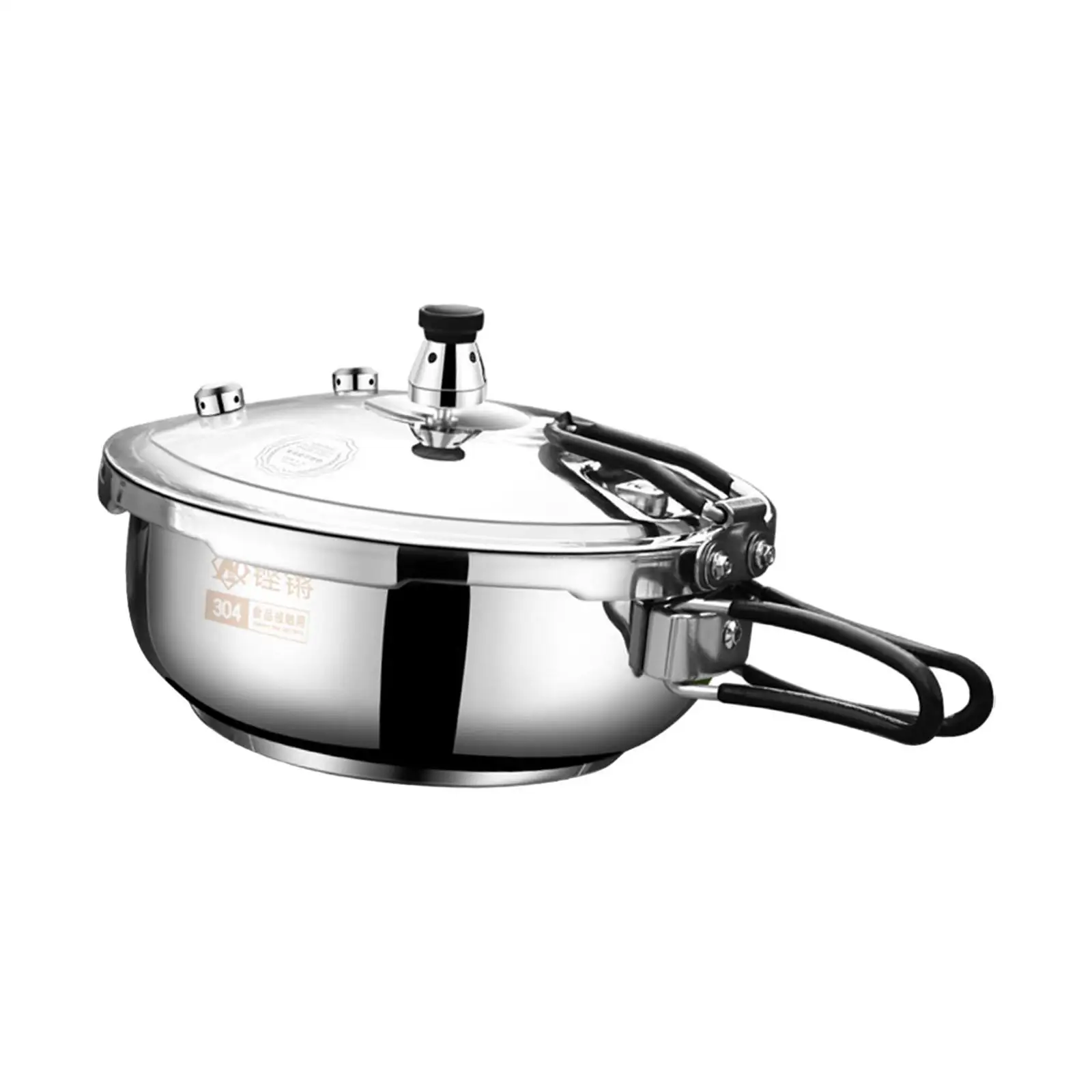 Stovetop Pressure Cooker for Gas or Induction Stoves Anti Scald Handle Rice Cooking Pot Pressure Canner Cooking Utensils