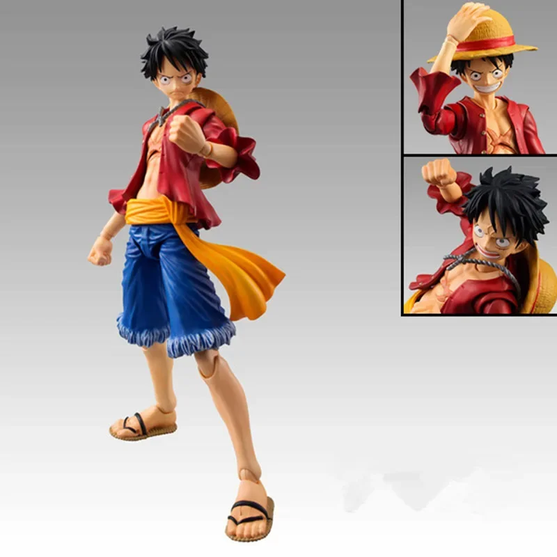 17Cm Azione Variabile Heroes One Piece Portgas D Ace Monkey D Rufy Anime Action Figure Joint Modello Mobile Giocattolo Regalo Bambola