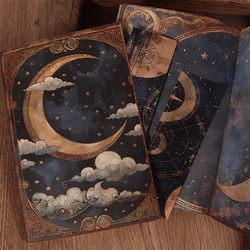 A5 Journal Notebook with Two Bookmarks - 96 Pages for Writing and Scrapbooking (M0285)