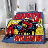 Deadpool & Wolverine Printed Blanket Picnic Blankets Warm Blanket Soft and Comfortable Blanket Home Travel Birthday Gift 1