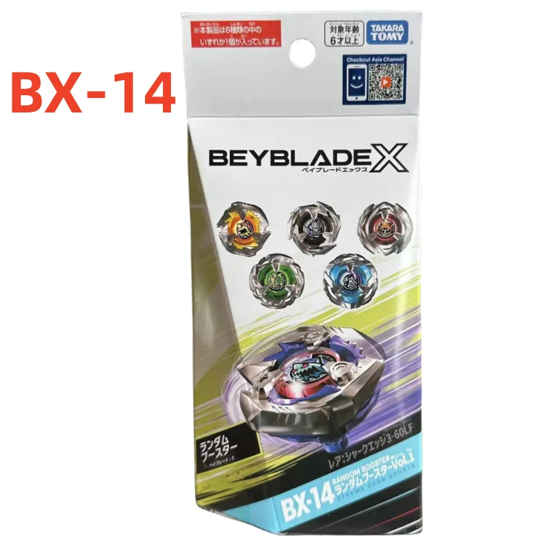 

Original Takara Tomy Beyblade X BX-14 Random Booster Vol. 1