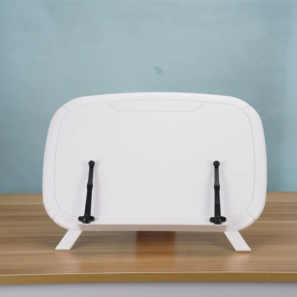 다기능 조절 가능한 독서 책꽂이, 견고한 탄성 페이지 클립, 책꽂이, 접이식 인체공학적 데스크탑 라이저