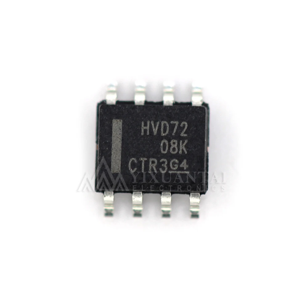 10-250PCS/LOT NEW Original SN65HVD72DR SN65HVD72D SN65HVD72 Marking:HVD72 IC TRANSCEIVER HALF 1/1 8SOIC