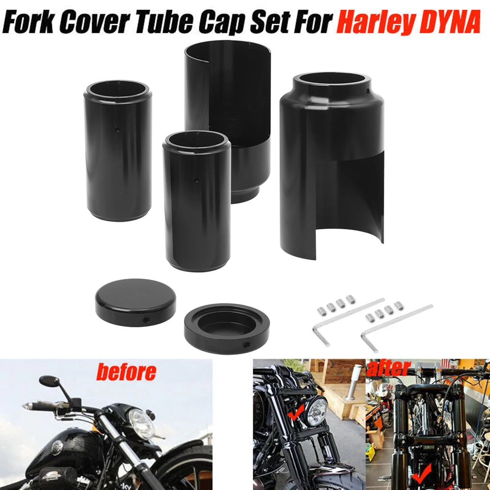 dyna fork tube covers
