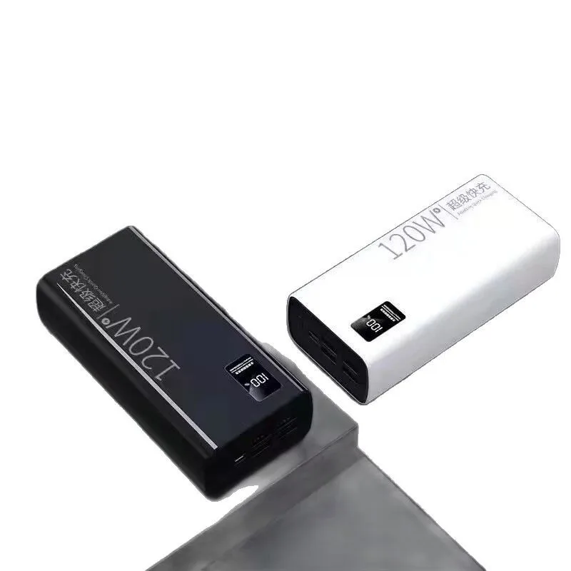 120W Super Fast Charging Power Bank 20000mAh Large Capacity Digital Display Typec Two-way Fast Charging Mobile Power Supply 4