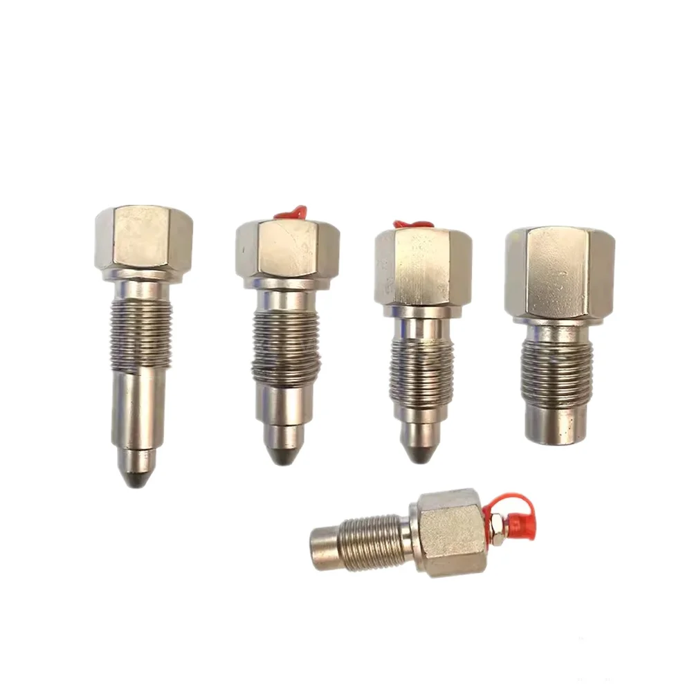 For Sany SY 75 135 195 205 215 225 245-8-9 Hyundai R55 60 80 150 215 225-5-7-9 Tighten The Grease Nipple Of The Oil Cylinder