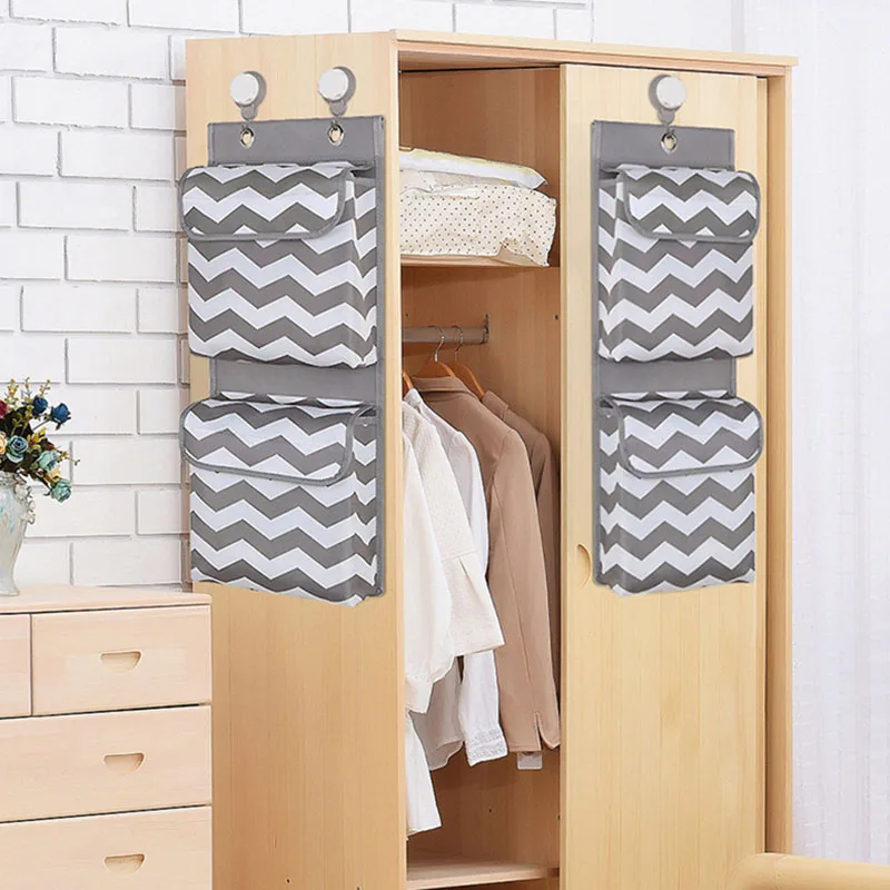 Space-saving Hanging Organizer with Waterproof Oxford Fabric and Multiple Compartments 3
