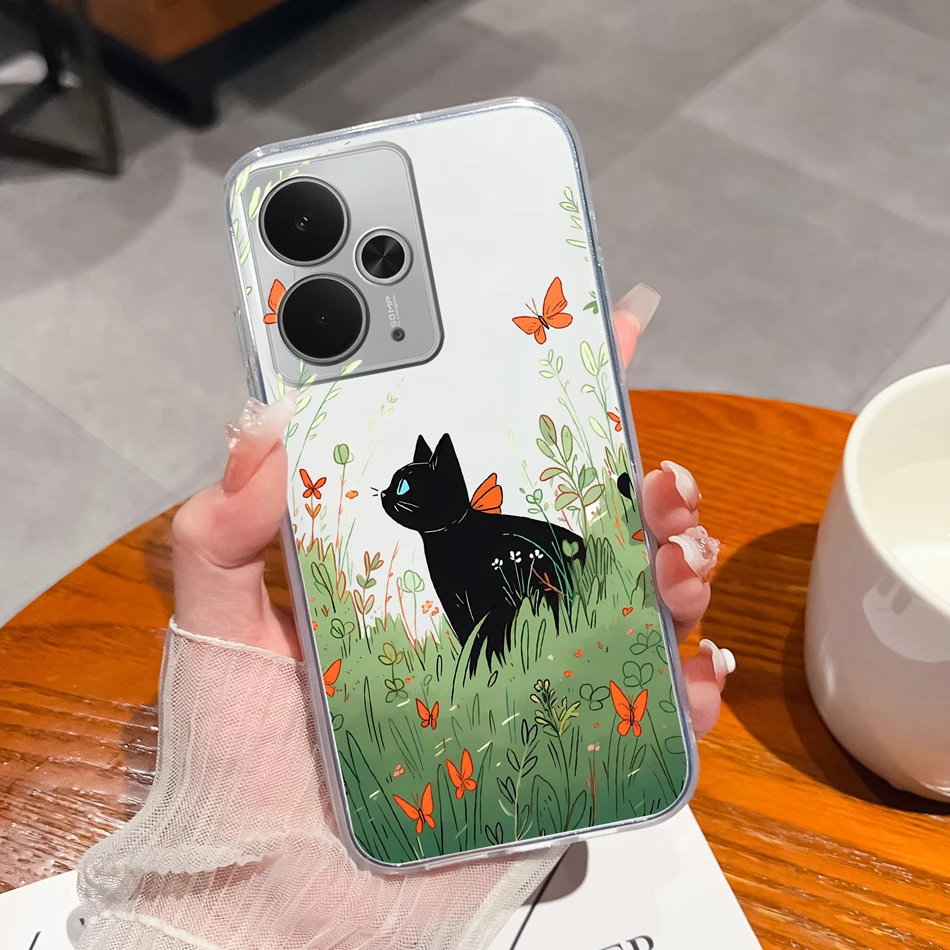 Funny Creative Transparent Phone Case - Soft TPU Silicone Lightweight Durable Shell