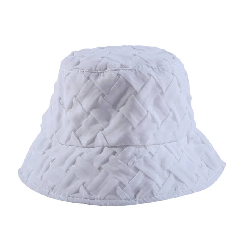 prada bucket hat womens Wide Brim Bucket Hat Women Outdoor Summer Brim Sun Hats Spring Summer Plaid Chiffon Comfortable Breathable Hats buckethat