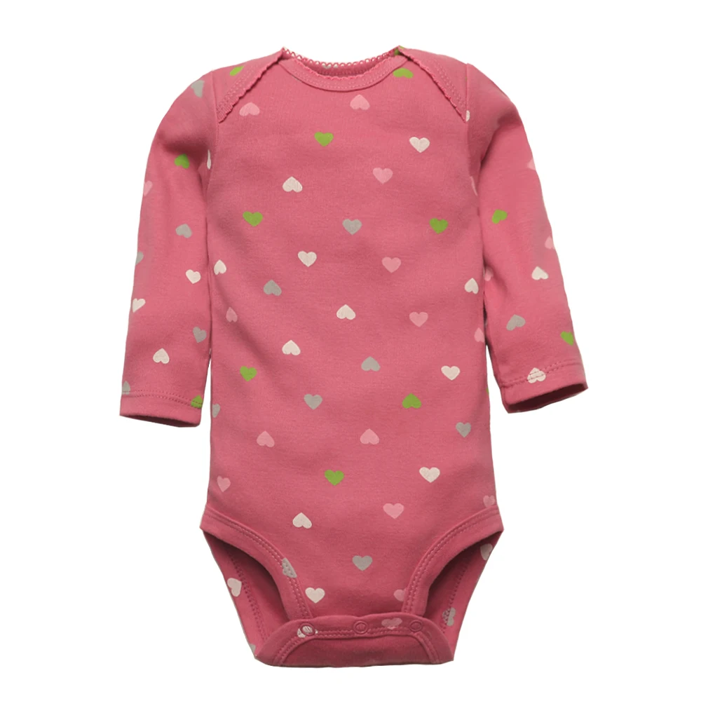 Newborn Baby Bodysuits Long Sleeve Baby Girl Jumpsuit 2023 Unisex 5-pack Cotton Baby Boy Clothes Cartoon Infantil Clothing 5