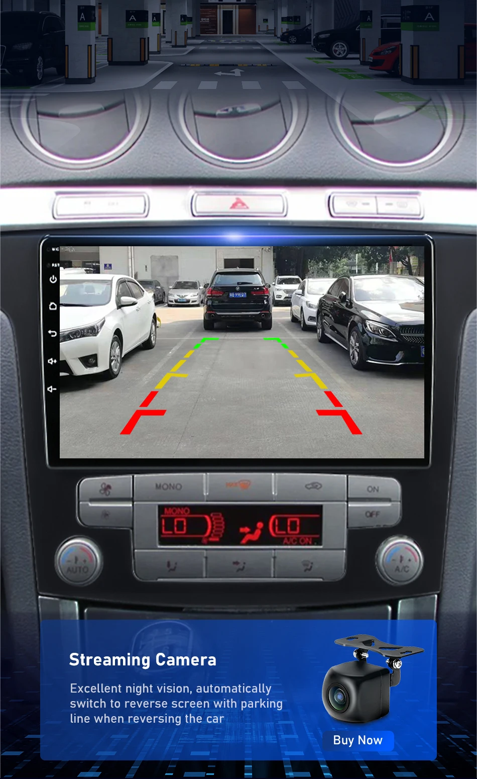 Srnubi Autoradio für Ford S-MAX 2006–2015, Navigation, Multimedia-Stereo-Player, kabelloses Carplay, Android-Navigation, GPS-Haupteinheit – Detail 27
