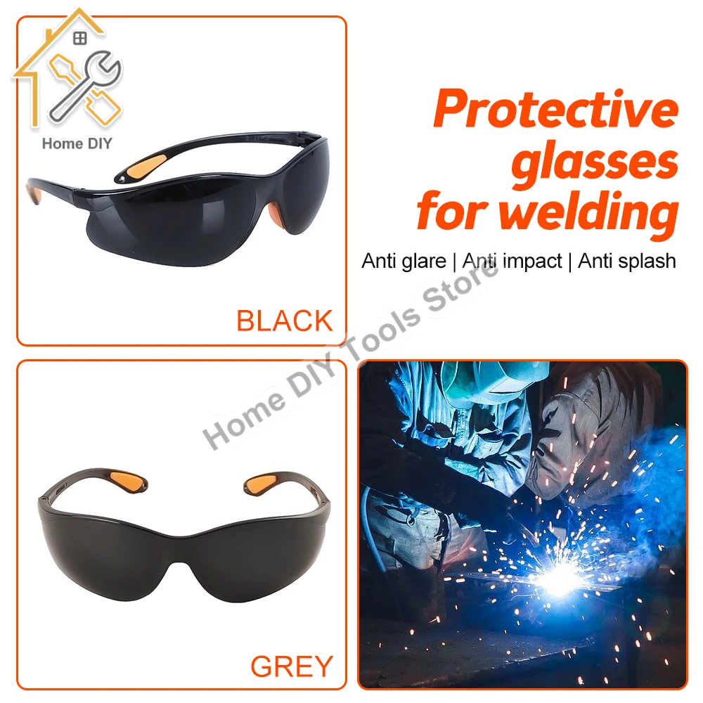 Welding Glasses Wrap-Around Safety Welding Lens Anti-Scratch UV Protection Laser Hair Removal Protective Glasses ipl safety glasses laser protection goggles ce od5 200 2000nm uv400 for laser hair removal treatment and laser cosmetolog