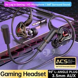 Enhanced E - Sports Gaming Headset with 360° Surround Sound and HiFi Stereo Quality (3.5mm AUX)
