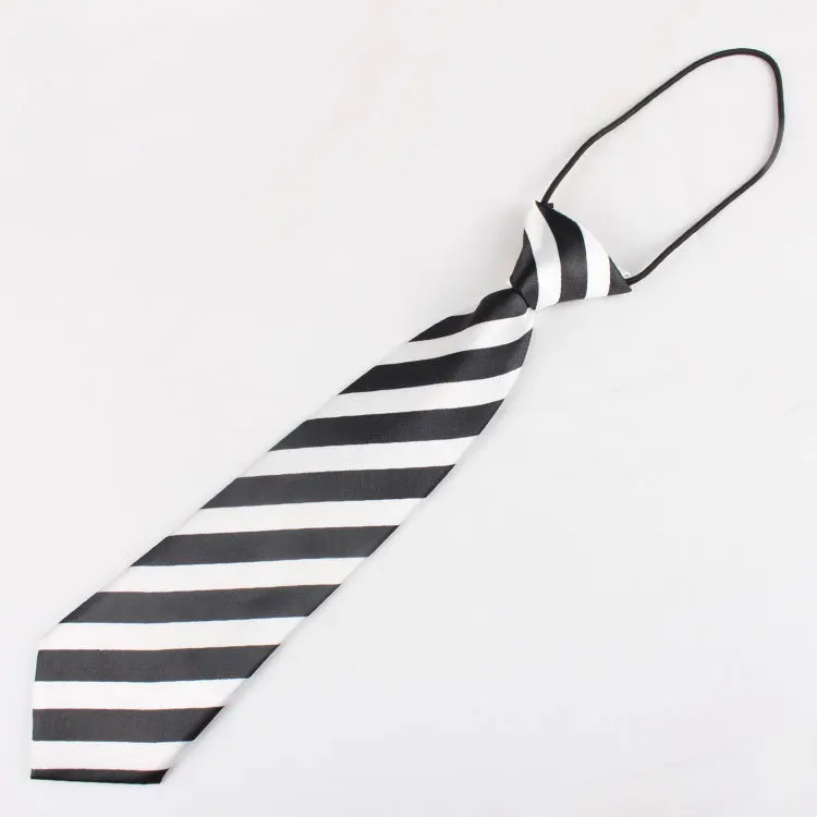 Rubber Ties For Boys Girls Fashion Shirt Plaid Neck Tie Children Small Tie Simple Check Student Necktie For Party Gravata