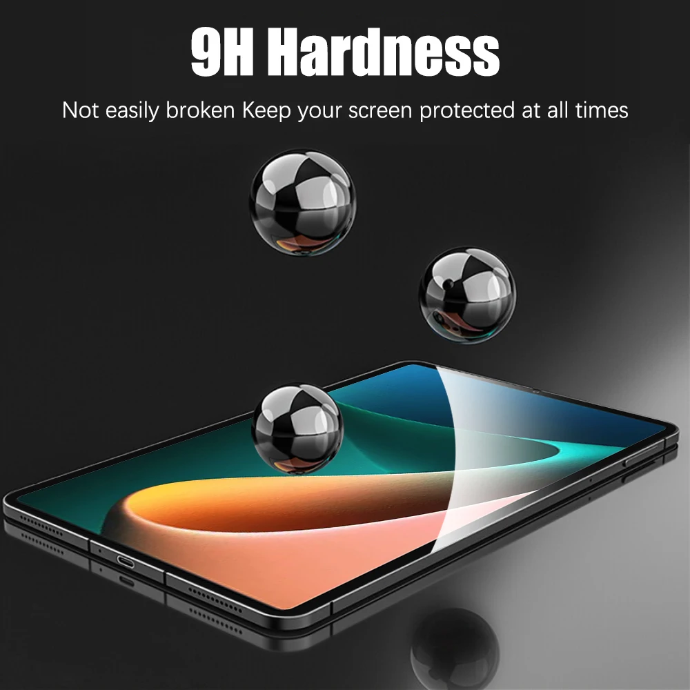 2pcs Tempered Glass Screen Protector For Xiaomi Pad 5 6 Glass Protector MiPad 5/6 Pro Redmi Pad 6s Pro 12.4 9H Protective Film 4