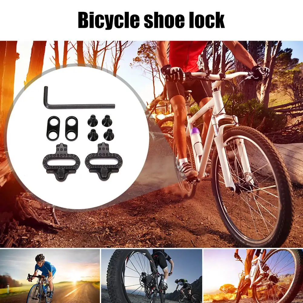 1 Set MTB Mountain Bike Steel Cleats Pedal Cleat Racing Riding Cycling Equipment Mountain Bike Pedal Clip Speed