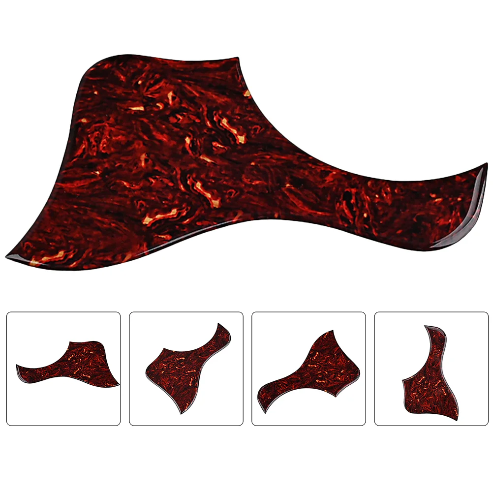 

Self-Adhensive Acoustic Guitar Pickguard Professional Impact Protection Guitar Pickguard Ducktortoise Shell Reinforced Guitar