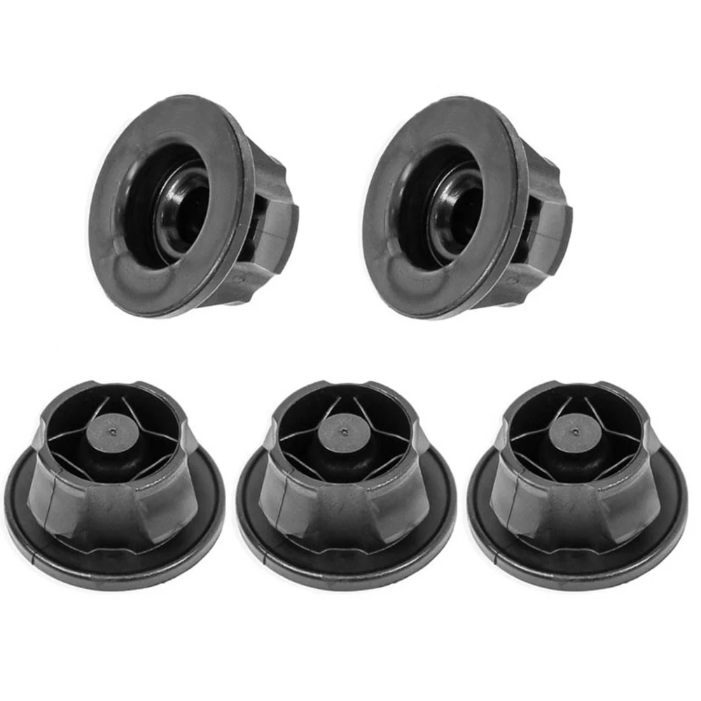 5pcs Car Engine Cover Grommets Rubber Buffer Bumper Bung Absorber For For Mercedes W204 C218